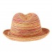  Beach Hat Lady Derby Cap Wide Brim Floppy Fold Summer Sun Straw Hat  eb-93986479